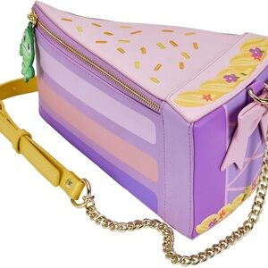 Loungefly Disney Tangled Cosplay Cake Crossbody Bag